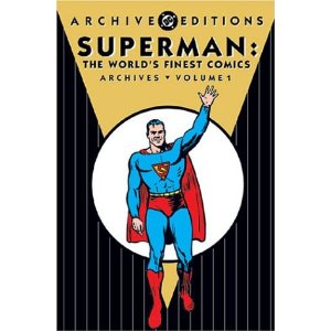 DC ARCHIVES SUPERMAN WORLD'S FINEST VOL. 1 1ST PRINTING NEAR MIN